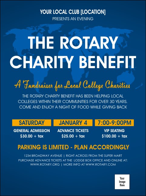 Rotary World Portrait Flyer