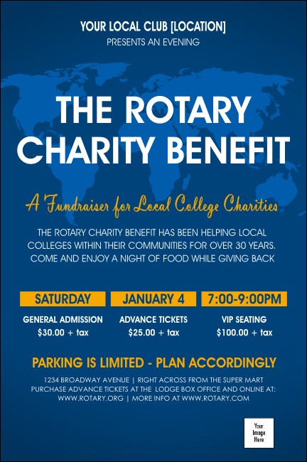 Rotary World Portrait Poster