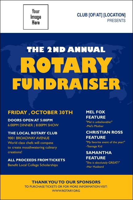 Rotary Club 2 Poster Product Front